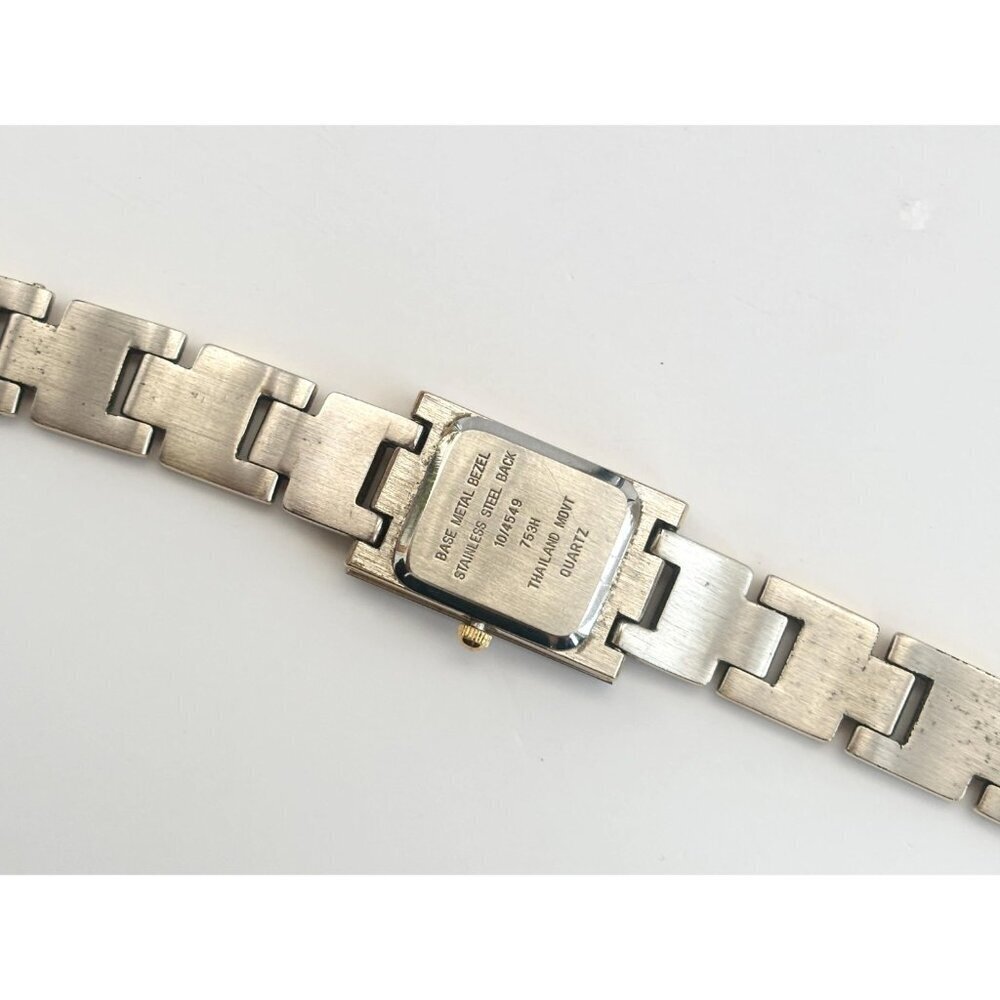 Anne Klein II Dual Toned 10/4549 Bracelet Vintage Wristwatch - 17mm - WORKS! - Picture 6 of 14